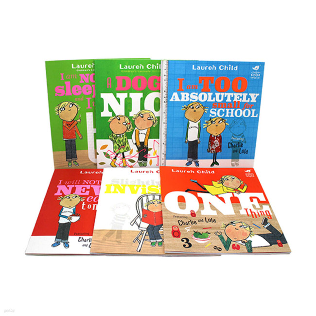  Lauren Child (Charlie and Lola) 6 Books Set