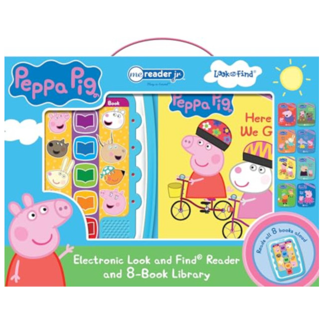 Peppa Pig: Me Reader Jr Electronic Look and Find Reader and 8-Book