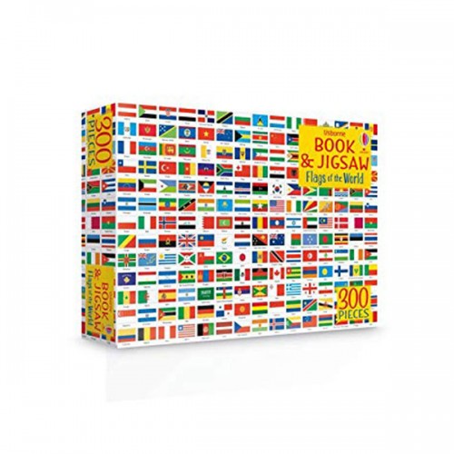 Usborne Book and Jigsaw : Flags of the World