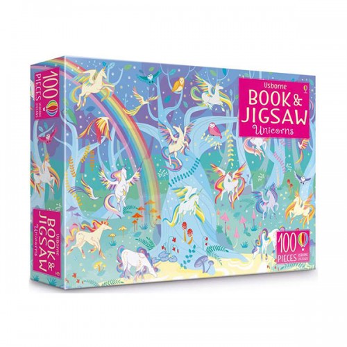 Usborne Book and Jigsaw : Unicorns (Puzzle, 영국판)
