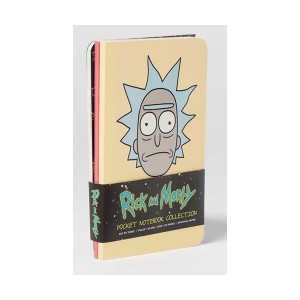 Rick and Morty : Pocket Notebook Collection (Set of 3) 