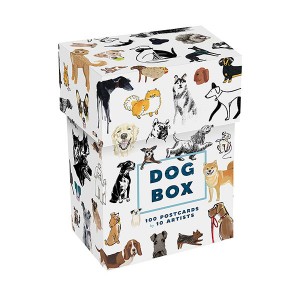  Dog Box : 100 Postcards by 10 Artists (Postcard pack)