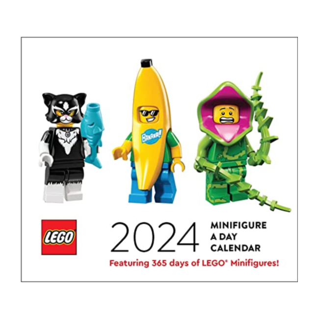 2024 Daily Cal: LEGO Minifigure a Day (Calendar, ̱)