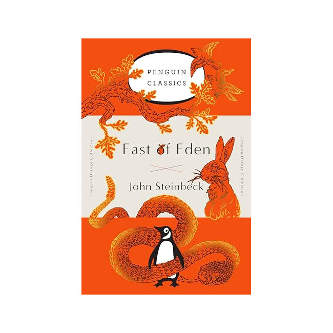 Penguin Orange Collection : East of Eden (Deckle Edge)