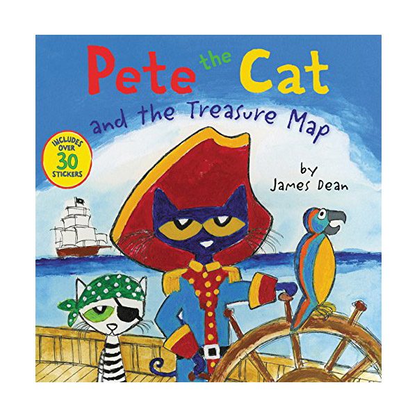 Pete the Cat and the Treasure Map (Paperback)