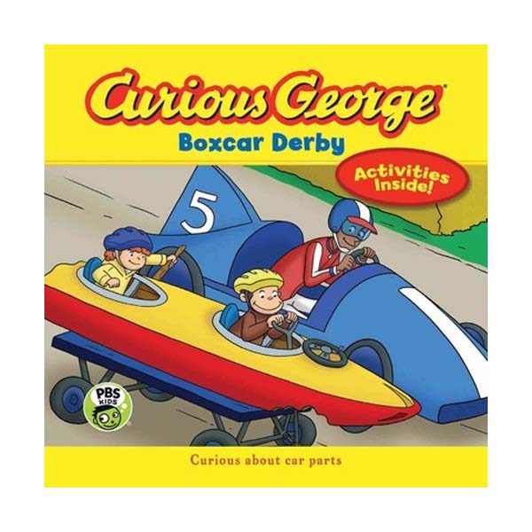 Curious George Series : Curious George Boxcar Derby (Paperback)