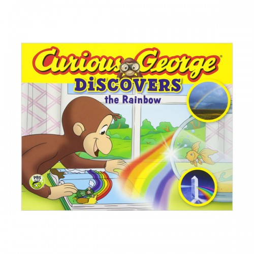 Curious George Science Storybook : Discovers the Rainbow (Paperback)