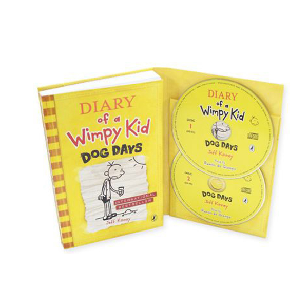 Diary of a Wimpy Kid #04 : Dog Days (Book & CD, 영국판)