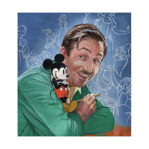 Walt's Imagination : The Life of Walt Disney (Paperback)