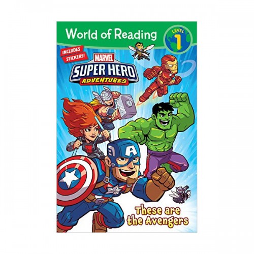 World of Reading Level 1 : Marvel Super Hero Adeventures : These are the Avengers