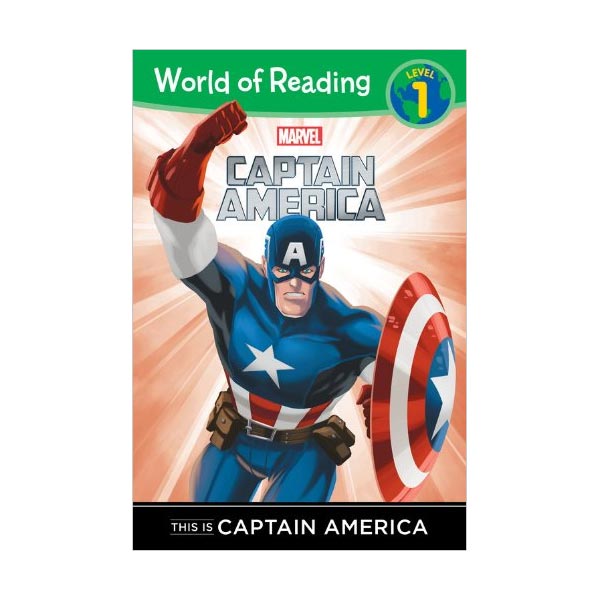 World of Reading Level 1 : Marvel : This is Captain America
