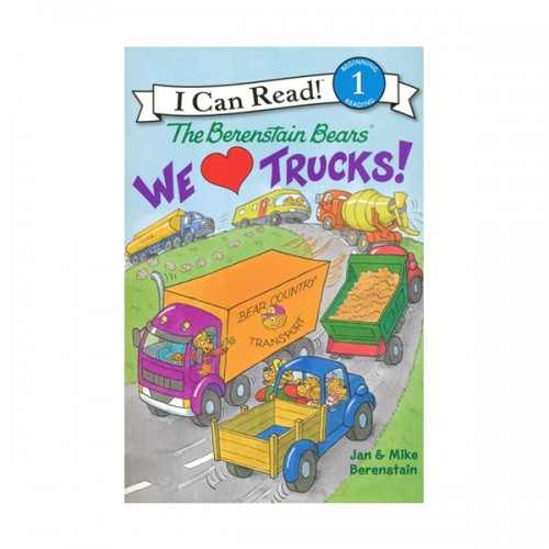 I Can Read 1 : The Berenstain Bears We Love Trucks (Paperback)