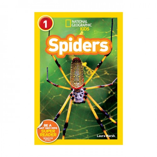 National Geographic Kids Readers Level 1 : Spiders (Paperback)