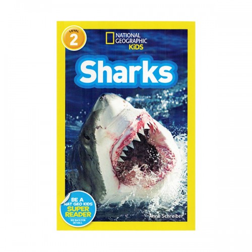 National Geographic Readers Level 2 : Sharks! (Paperback)