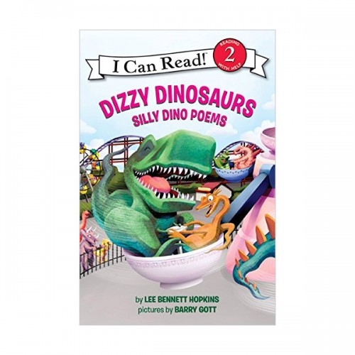 I Can Read 2 : Dizzy Dinosaurs : Silly Dino Poems (Paperback)
