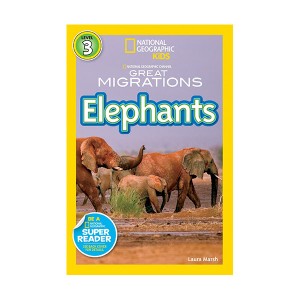 National Geographic Kids Readers Level 3 : Great Migrations: Elephants (Paperback)