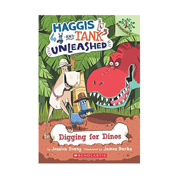 Haggis and Tank Unleashed #02 : Digging for Dinos (Paperback)