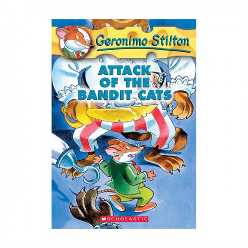 Geronimo Stilton #08 : Attack of the Bandit Cats (Paperback)