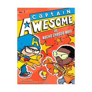 Captain Awesome Series #02 : Captain Awesome vs. Nacho Cheese Man (Paperback)
