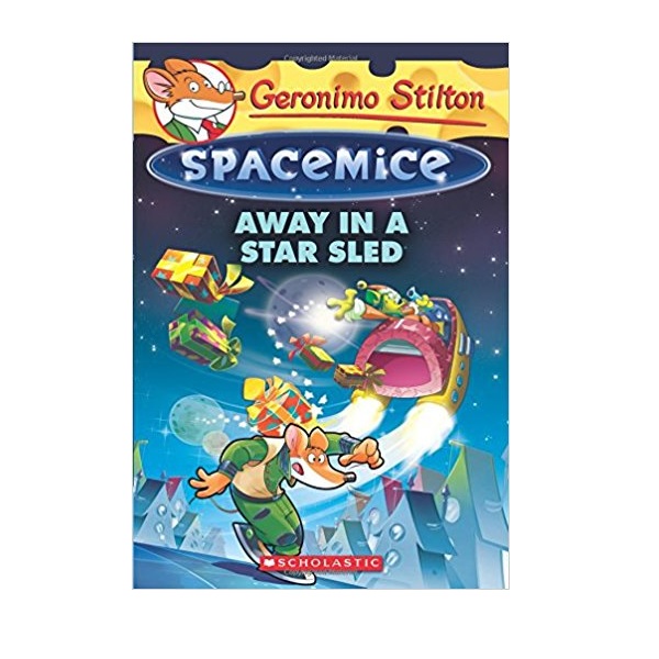 Geronimo : Spacemice #08 : Away in a Star Sled (Paperback)