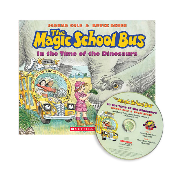 The Magic School Bus : In the Time of Dinosaurs (Book & CD)