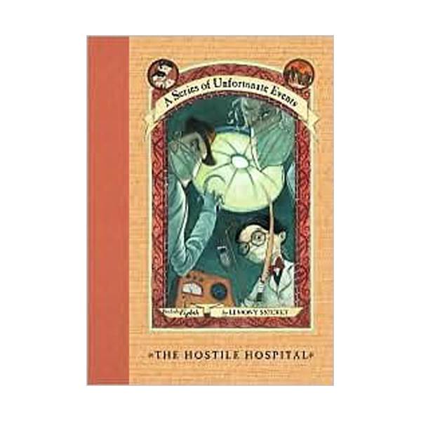 [ø] A Series of Unfortunate Events #08 : The Hostile Hospital (Hardcover, Rough Cut Edition)