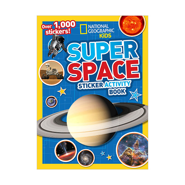 National Geographic Kids Super Space Sticker Activity Book (Paperback)