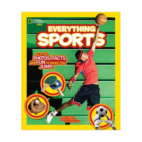 ▣Wellness Life▣ National Geographic Kids Everything Sports: All the Photos, Facts, and Fun to Make You Jump! (Paperback)
