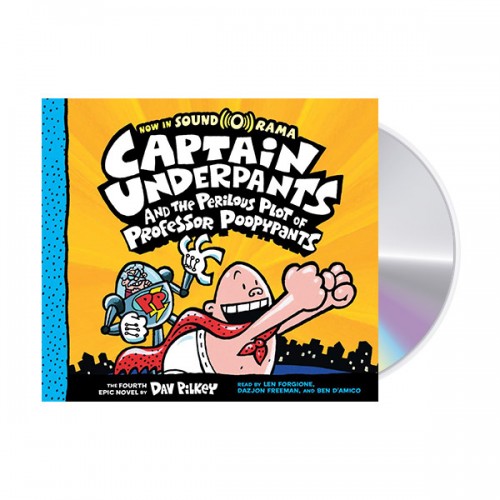  #04 : Captain Underpants and the Perilous Plot of Professor Poopypants (Audio CD, )