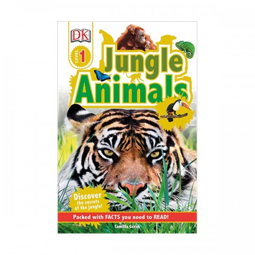 DK Readers 1 : Jungle Animals (Paperback)
