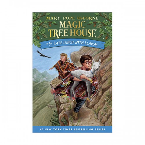 Magic Tree House #34 : Late Lunch with Llamas (Hardcover)