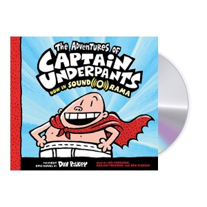 빤스맨 #01 : The Adventures of Captain Underpants (Audio CD, 도서별도구매)