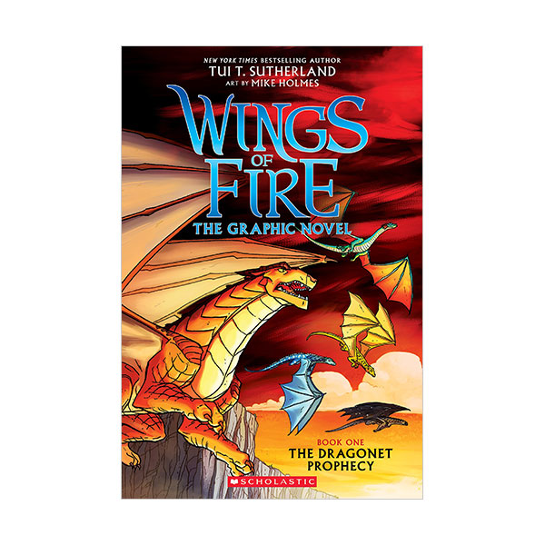 Wings of Fire Graphic Novel # 01 : The Dragonet Prophecy