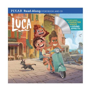 Disney Read-Along Storybook : Luca  : 루카 (Book & CD)