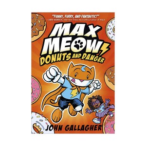 Max Meow #02 : Donuts and Danger (Hardcover, Graphic Novel)