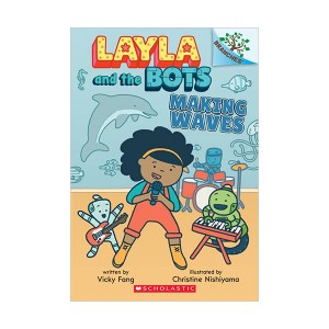 [브랜치스] Layla and the Bots #04 : Making Waves : A Branches Book (Paperback)