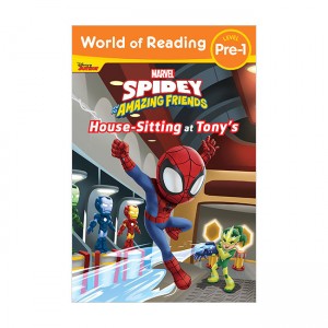 World of Reading Pre-Level 1 : Spidey and His Amazing Friends Housesitting at Tony's (Paperback )