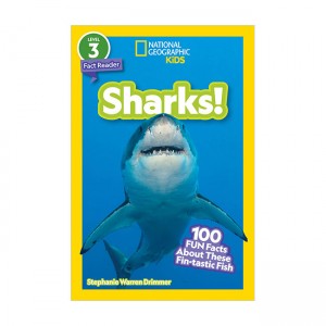 National Geographic Kids Readers Level 3 : Sharks!