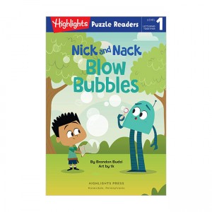 Highlights Puzzle Readers : Nick and Nack Blow Bubbles