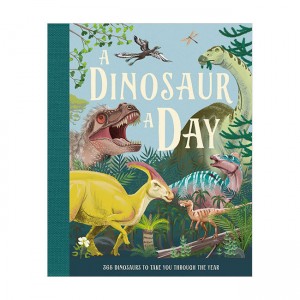 A Dinosaur A Day (Hardcover, )