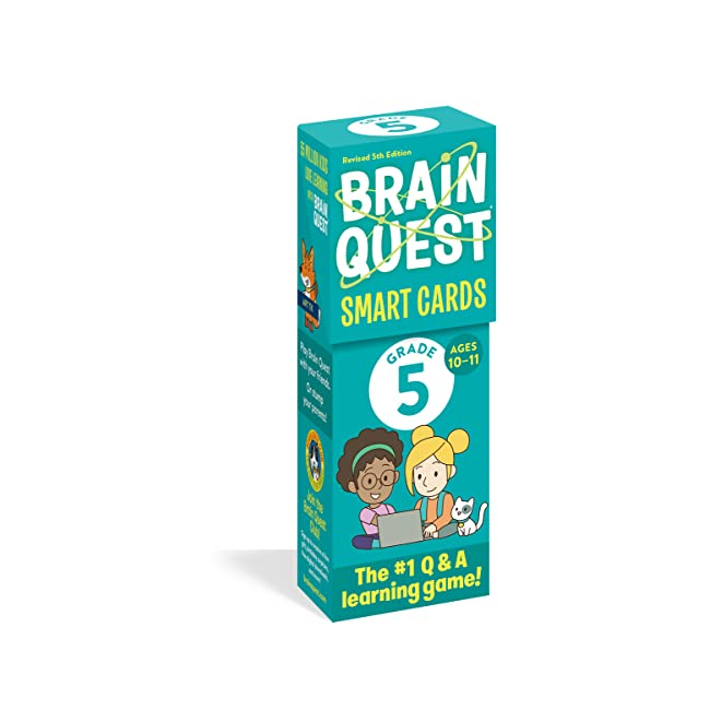 Brain Quest 5th Grade Smart Cards (Revised 5th Edition)(Educational Cards, ̱)