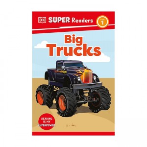 DK Super Readers 1 : Big Trucks (Paperback, ̱)