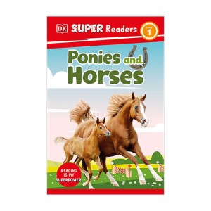 DK Super Readers Level 1 : Ponies and Horses  (Paperback, ̱)