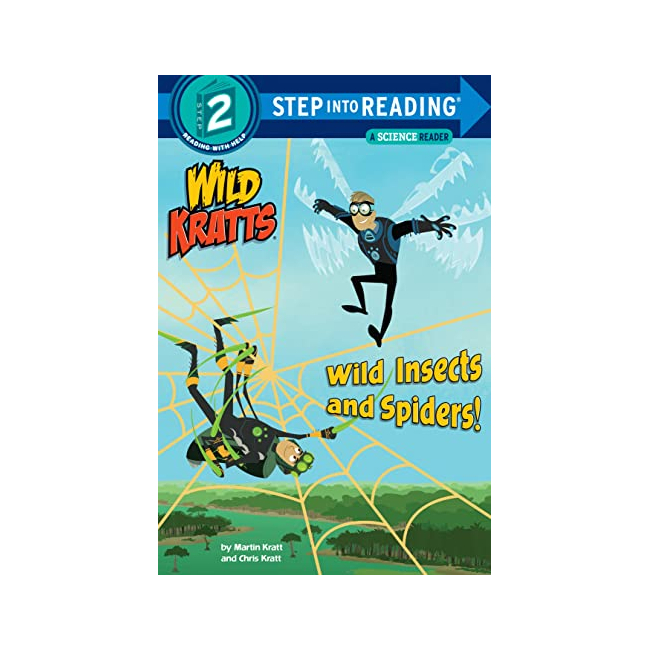 Step into Reading 2 : Wild Kratts : Wild Insects and Spiders! (Paperback, ̱)