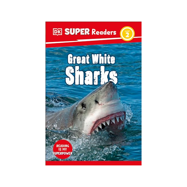 DK Super Readers Level 2 : Great White Sharks (Paperback, ̱)