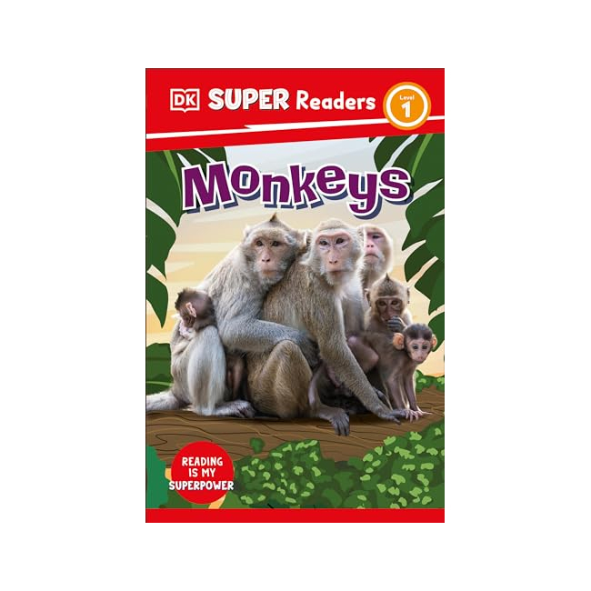 DK Super Readers Level 1 :  Monkeys