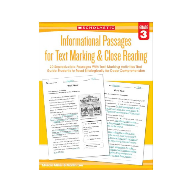 Informational Passages for Text Marking & Close Reading 