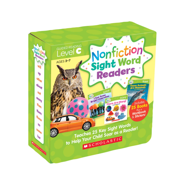 Nonfiction Sight Word Readers Level C