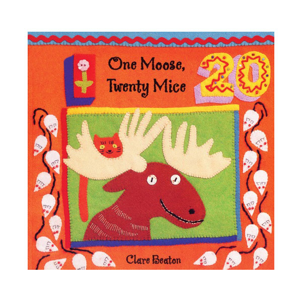Pictory - One Moose Twenty Mice (Paperback & CD)