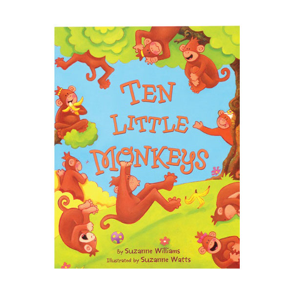 Pictory - Ten Little Monkeys (Book & CD)
